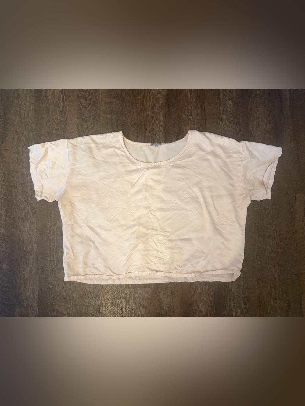 PJ Harlow Light Pink Short Sleeve Pajama Top